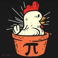 Funny Chicken Pot Pi Day Pie Math Lover Geek 3 14 T-Shirt thumb 7
