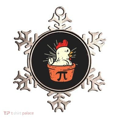 Funny Chicken Pot Pi Day Pie Math Lover Geek 3 14 Ornament