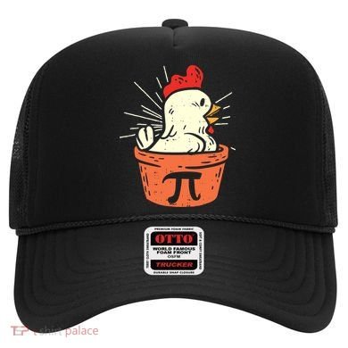 Funny Chicken Pot Pi Day Pie Math Lover Geek 3 14 Hat