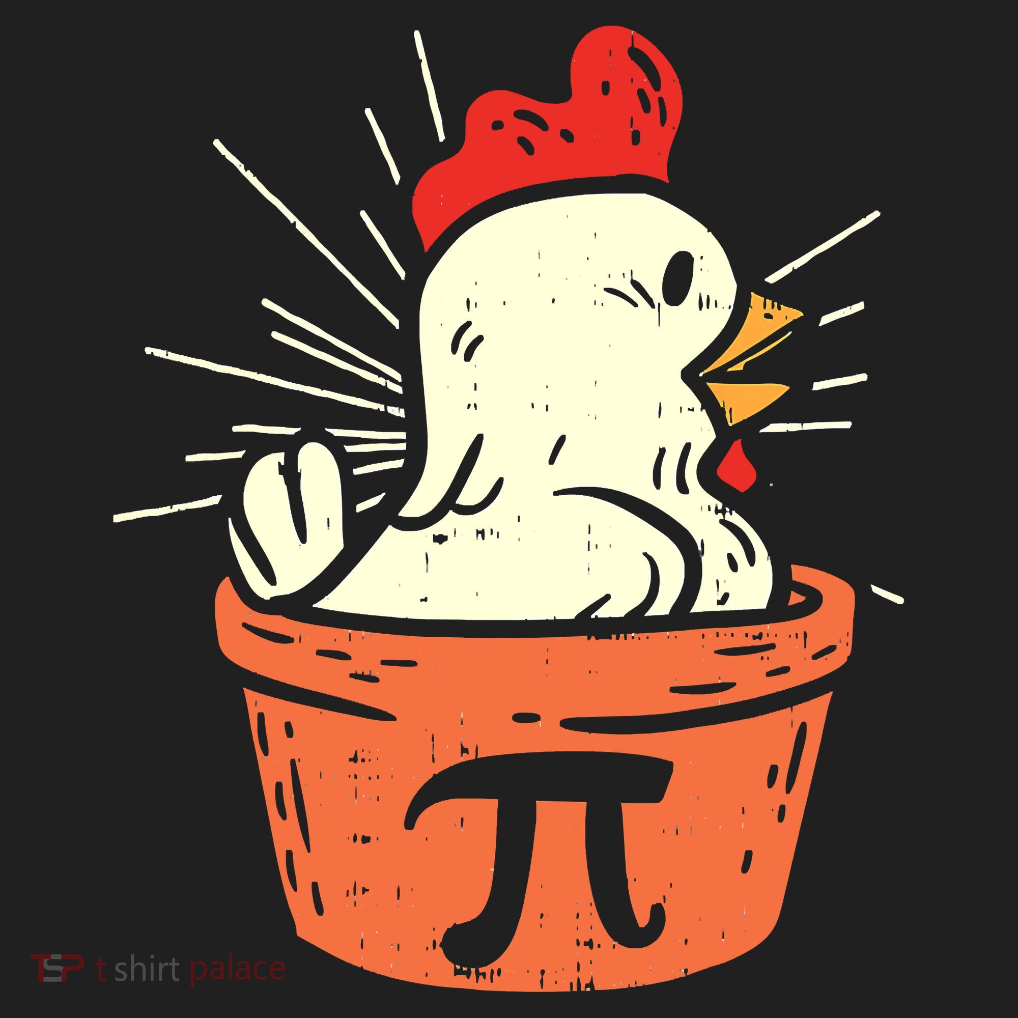 Funny Chicken Pot Pi Day Pie Math Lover Geek 3 14 Hat