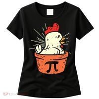 Funny Chicken Pot Pi Day Pie Math Lover Geek 3 14 Women's T-Shirt thumb 0