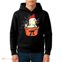 Funny Chicken Pot Pi Day Pie Math Lover Geek 3 14 Kids Hoodie thumb 4