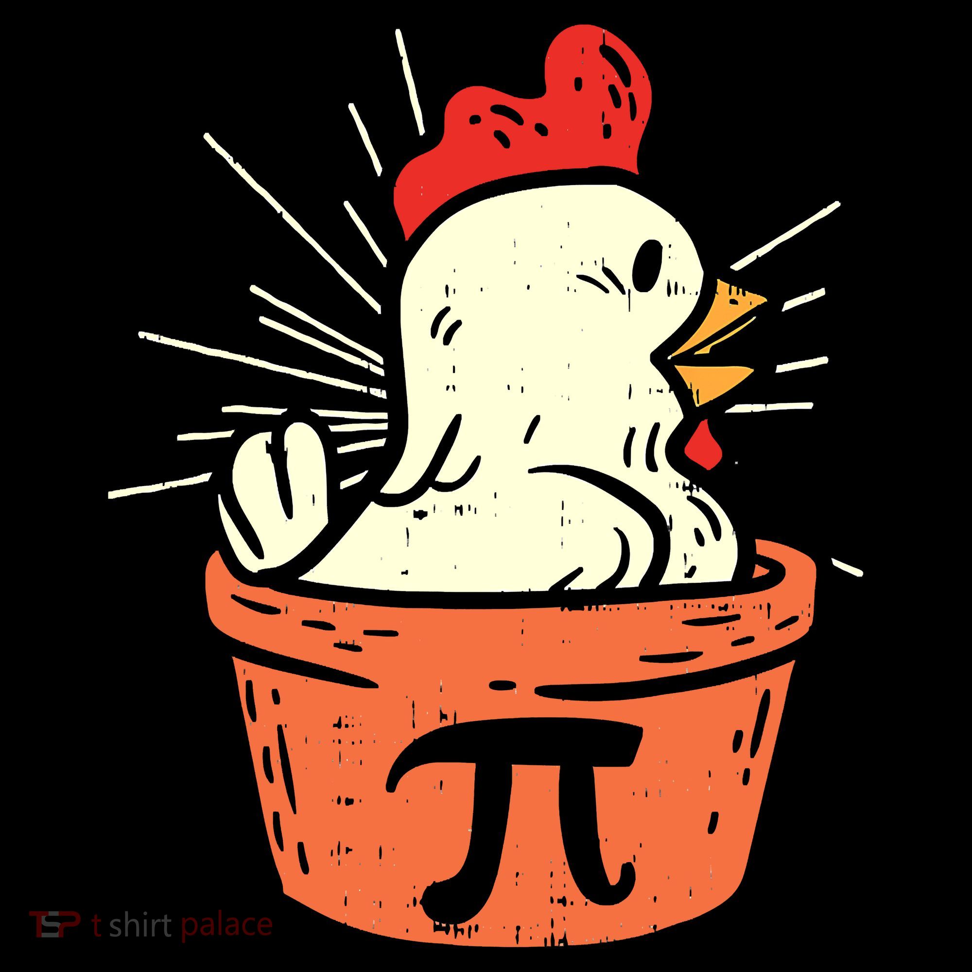 Funny Chicken Pot Pi Day Pie Math Lover Geek 3 14 Kids Hoodie