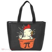 Funny Chicken Pot Pi Day Pie Math Lover Geek 3 14 Tote Bag thumb 0