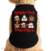 Funny Christmas Poop Crew Witner Holiday  Doggie Tank thumb 0