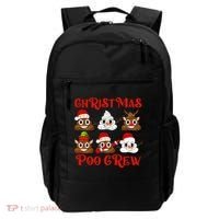 Funny Christmas Poop Crew Witner Holiday  Backpack thumb 0
