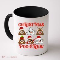 Funny Christmas Poop Crew Witner Holiday  Coffee Mug thumb 0