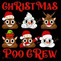 Funny Christmas Poop Crew Witner Holiday  Women's Hoodie thumb 2