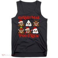 Funny Christmas Poop Crew Witner Holiday  Tank Top thumb 0