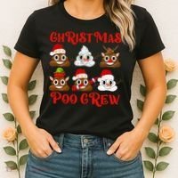 Funny Christmas Poop Crew Witner Holiday  Women's T-Shirt thumb 2