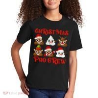Funny Christmas Poop Crew Witner Holiday  Kids T-Shirt thumb 2