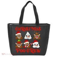 Funny Christmas Poop Crew Witner Holiday  Tote Bag thumb 0
