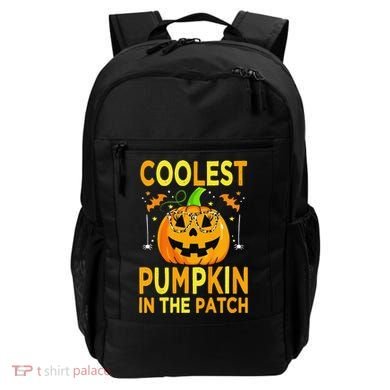 Funny Coolest Pumpkin In The Patch Funny Halloween Backpack