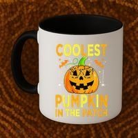 Funny Coolest Pumpkin In The Patch Funny Halloween Coffee Mug thumb 2