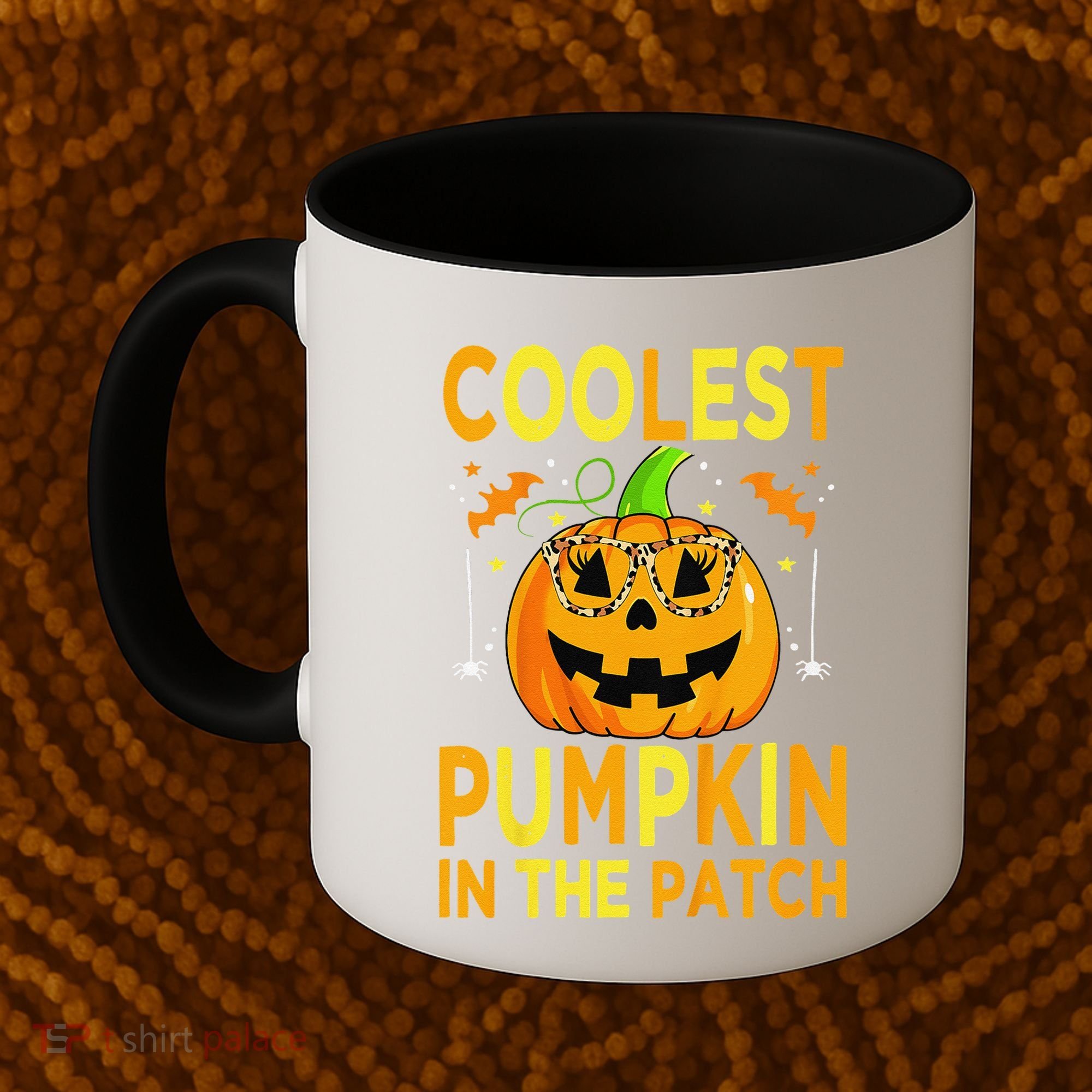 Funny Coolest Pumpkin In The Patch Funny Halloween Coffee Mug