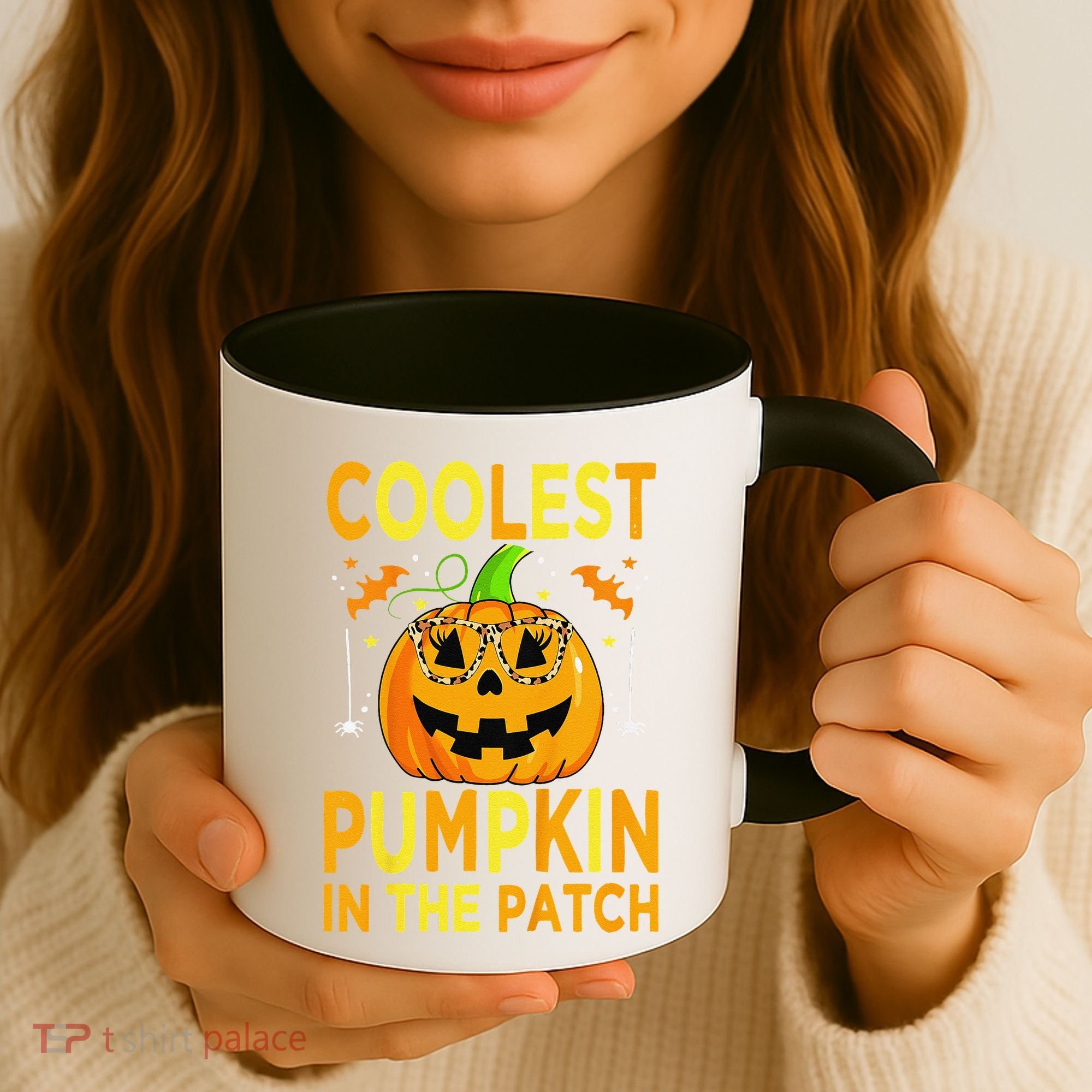 Funny Coolest Pumpkin In The Patch Funny Halloween Coffee Mug