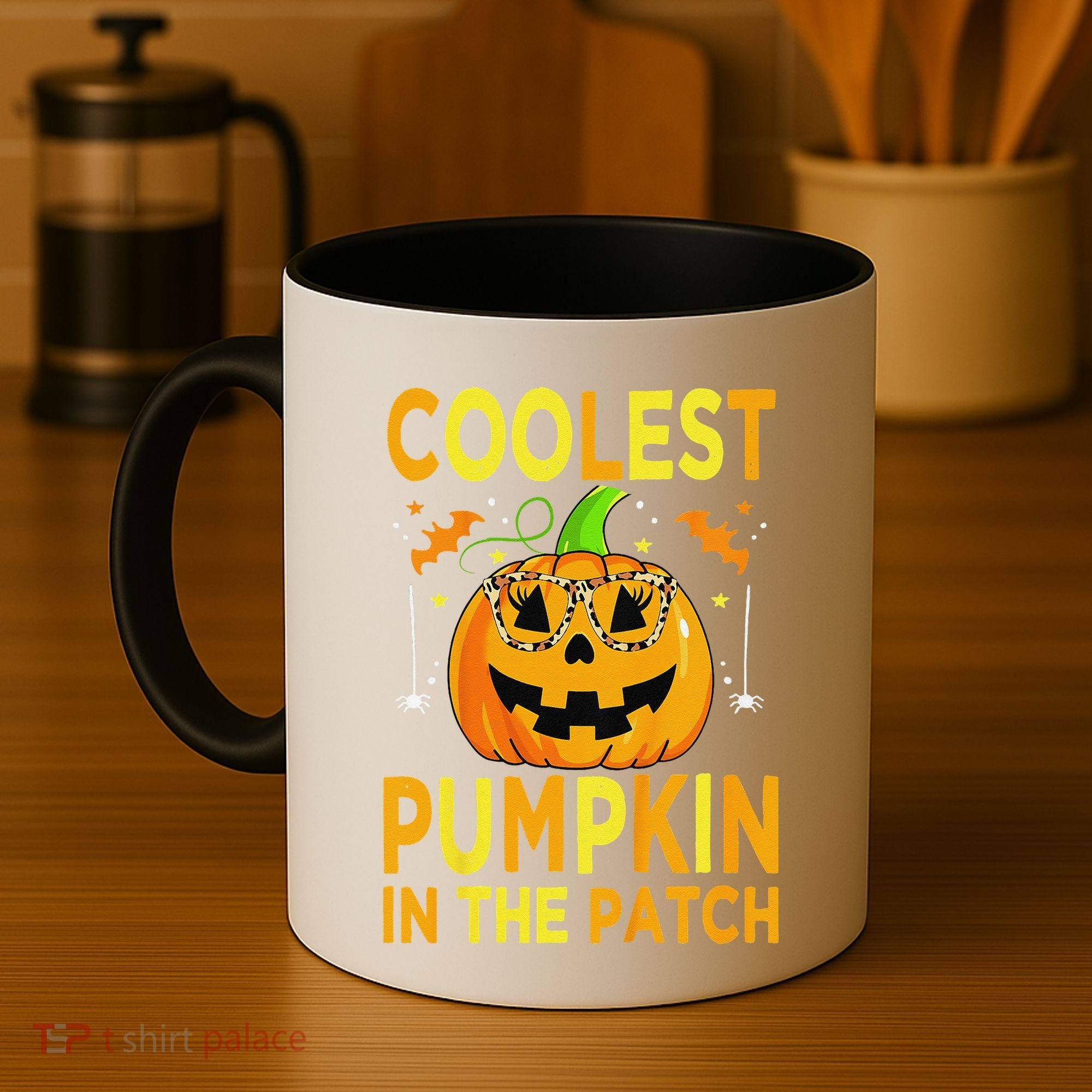 Funny Coolest Pumpkin In The Patch Funny Halloween Coffee Mug