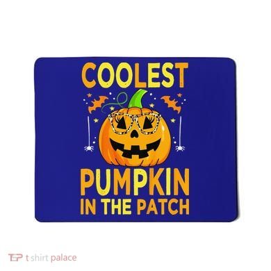Funny Coolest Pumpkin In The Patch Funny Halloween Mousepad