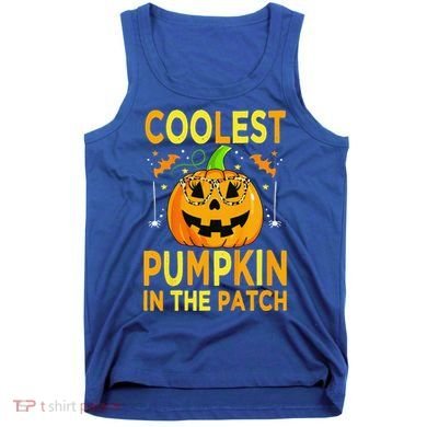 Funny Coolest Pumpkin In The Patch Funny Halloween Tank Top
