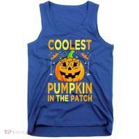 Funny Coolest Pumpkin In The Patch Funny Halloween Tank Top thumb 0
