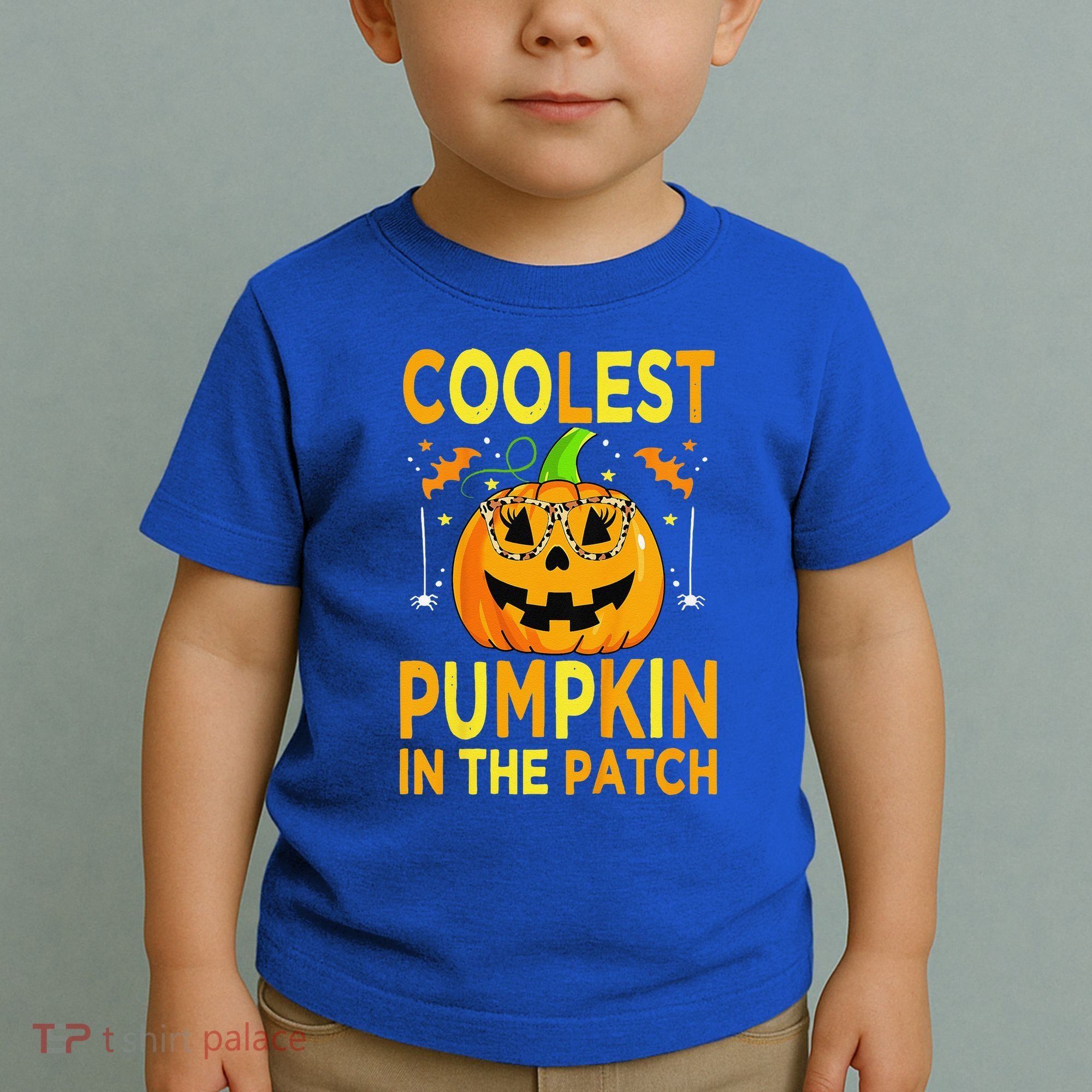 Funny Coolest Pumpkin In The Patch Funny Halloween Toddler T-Shirt