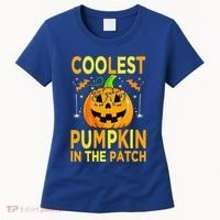 Funny Coolest Pumpkin In The Patch Funny Halloween Women's T-Shirt thumb 0