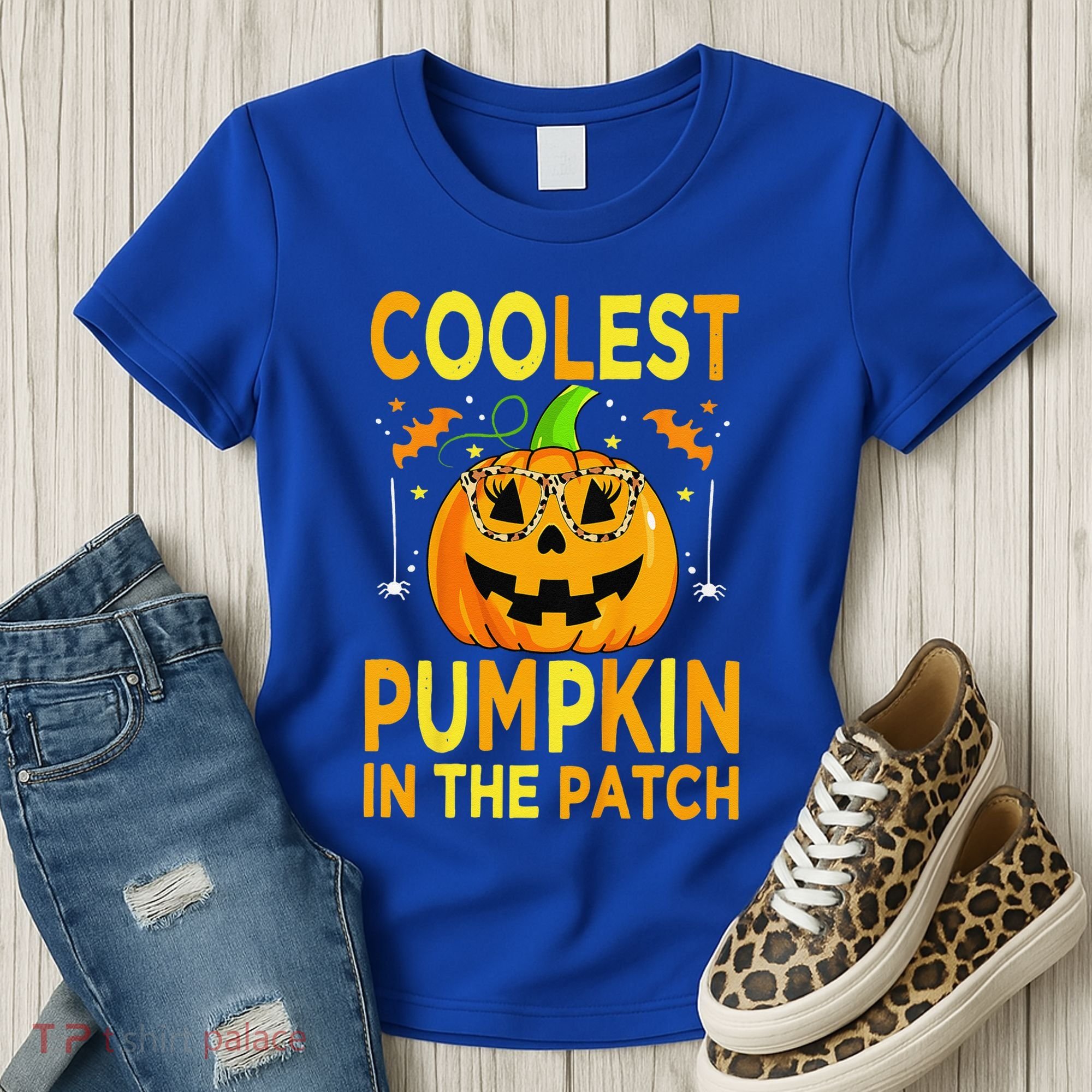 Funny Coolest Pumpkin In The Patch Funny Halloween Women's T-Shirt