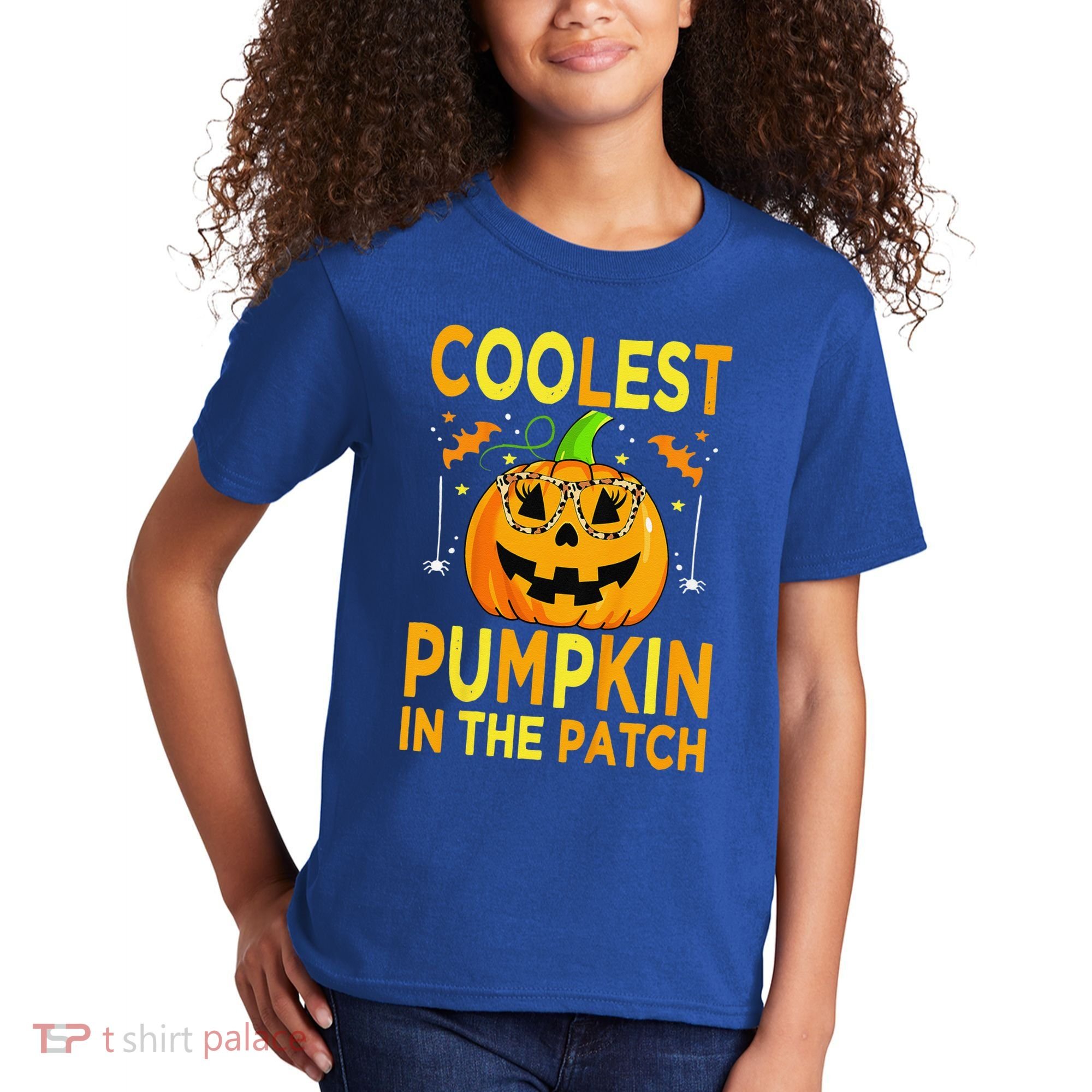 Funny Coolest Pumpkin In The Patch Funny Halloween Kids T-Shirt
