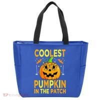 Funny Coolest Pumpkin In The Patch Funny Halloween Tote Bag thumb 0