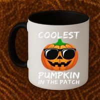 Funny Coolest Pumpkin In The Patch Halloween Funny Coffee Mug thumb 2