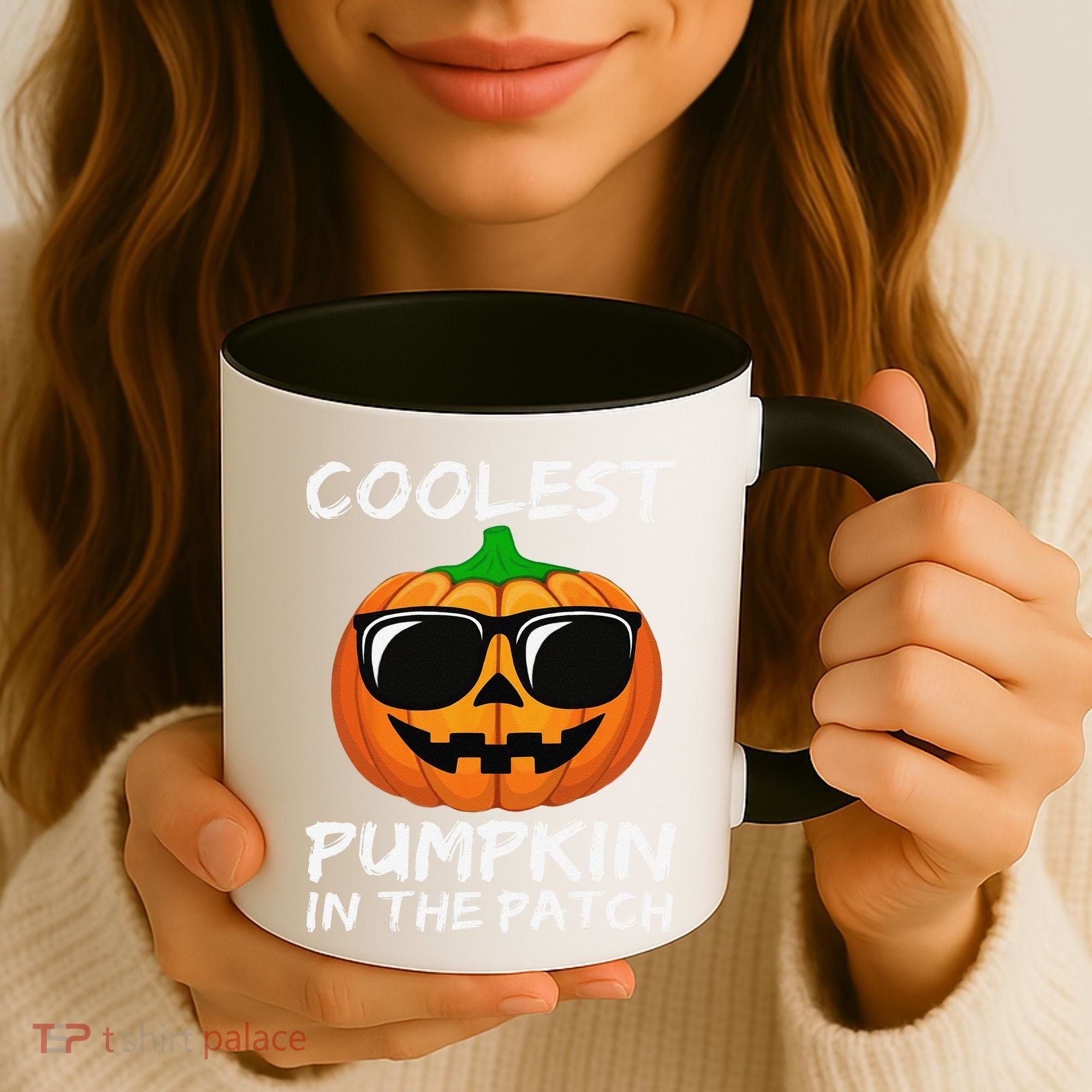 Funny Coolest Pumpkin In The Patch Halloween Funny Coffee Mug