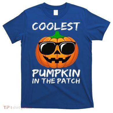 Funny Coolest Pumpkin In The Patch Halloween Funny T-Shirt