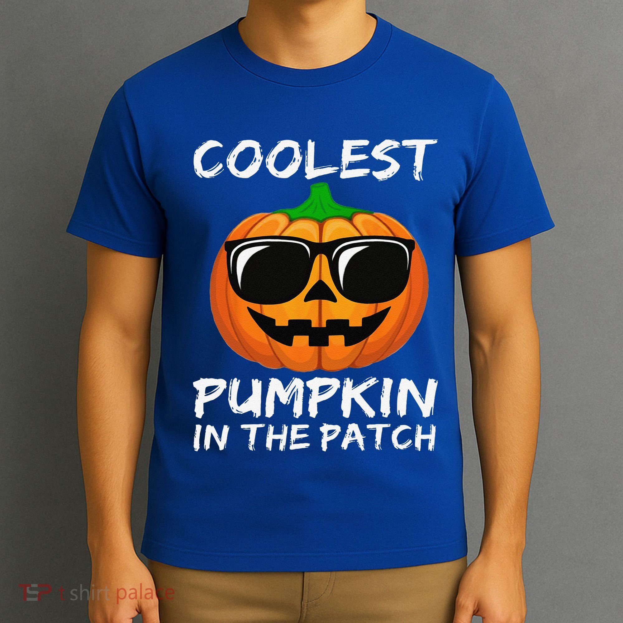 Funny Coolest Pumpkin In The Patch Halloween Funny T-Shirt