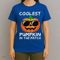 Funny Coolest Pumpkin In The Patch Halloween Funny T-Shirt thumb 4