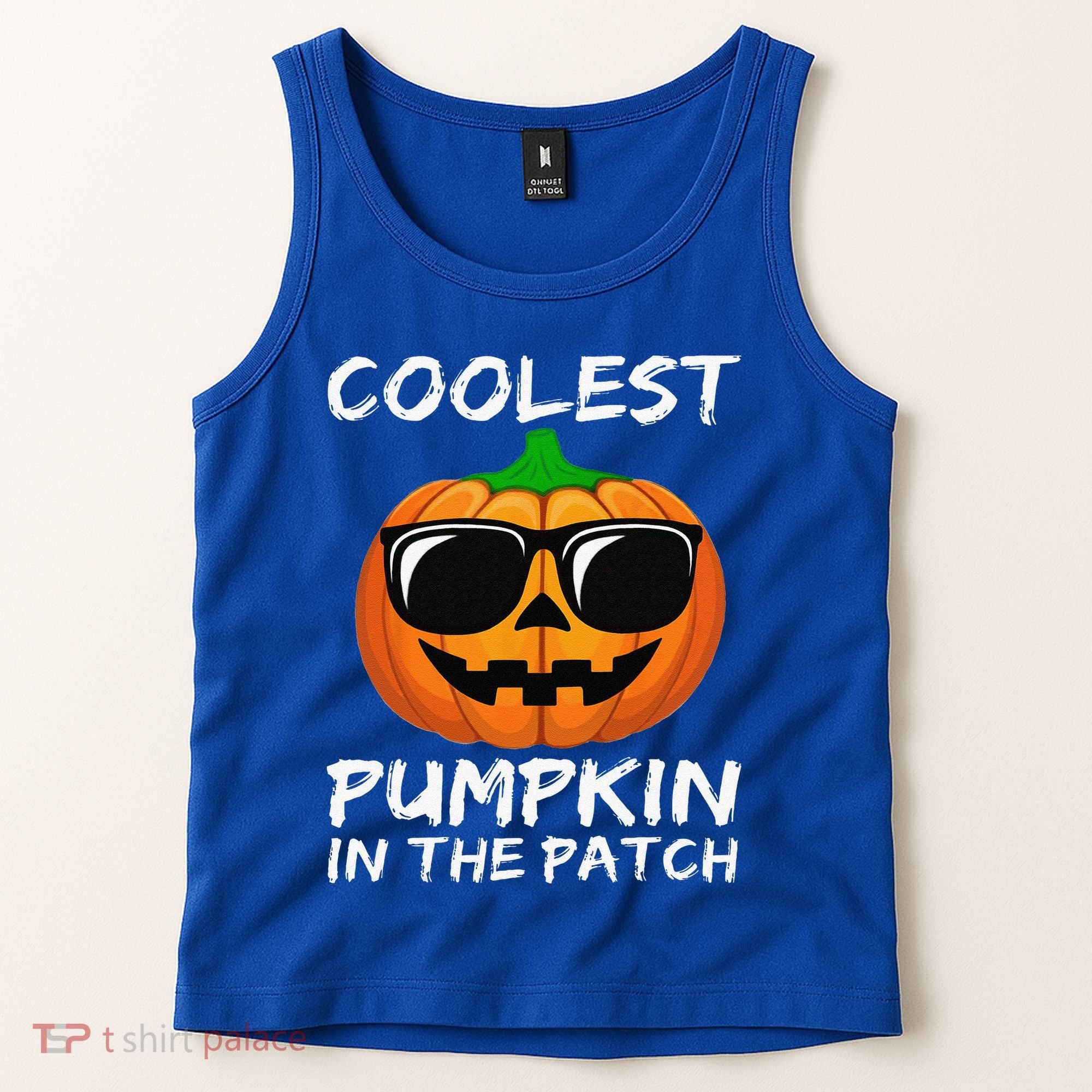 Funny Coolest Pumpkin In The Patch Halloween Funny Tank Top