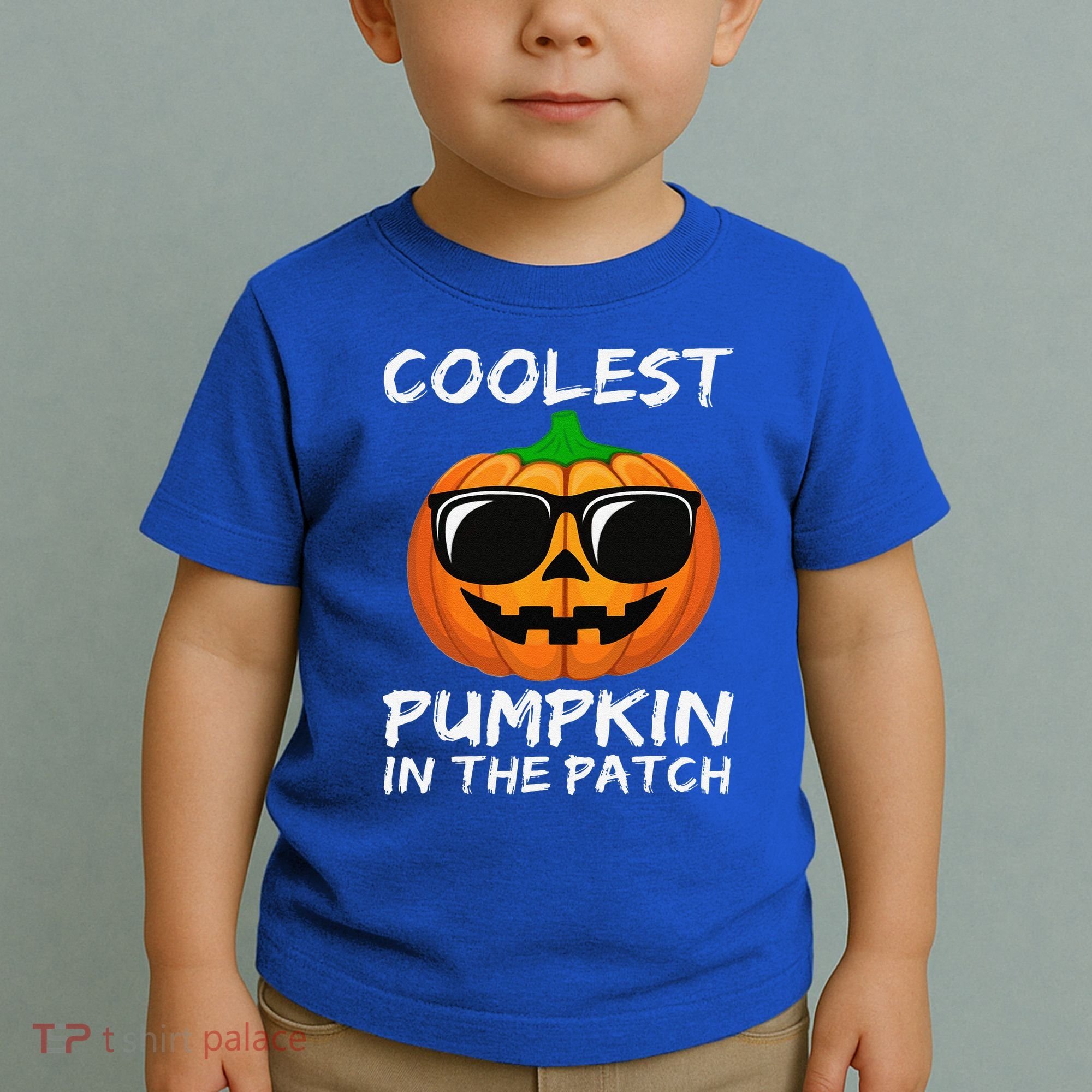 Funny Coolest Pumpkin In The Patch Halloween Funny Toddler T-Shirt