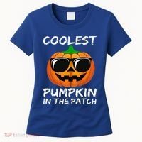 Funny Coolest Pumpkin In The Patch Halloween Funny Women's T-Shirt thumb 0