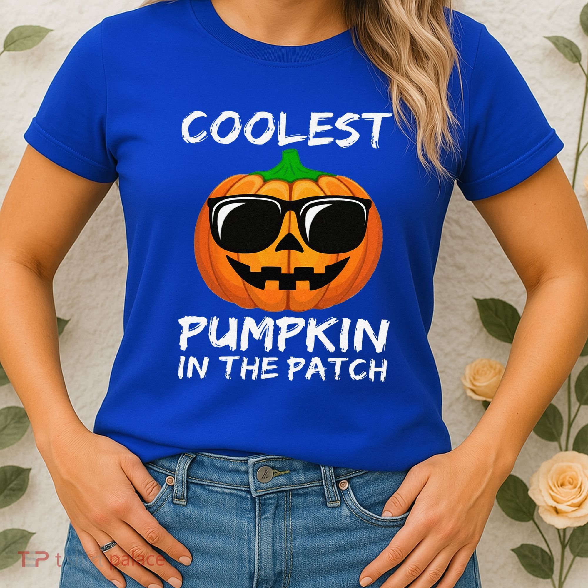 Funny Coolest Pumpkin In The Patch Halloween Funny Women's T-Shirt