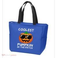 Funny Coolest Pumpkin In The Patch Halloween Funny Tote Bag thumb 3