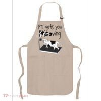 Funny Cow Physical Therapist Pt Therapy Pt Gets You Mooving Apron thumb 0