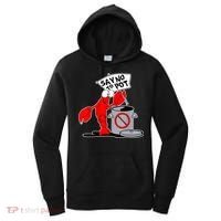 Funny Crawfish Pun Say No To Pot Lobster Festival Crayfish Women's Hoodie thumb 0