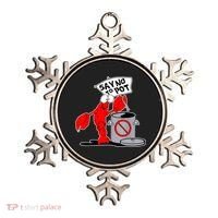 Funny Crawfish Pun Say No To Pot Lobster Festival Crayfish Ornament thumb 0