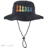 Funny Chess Pieces Board Gift Game Lover Player Themed Chess Gift 9 Bucket Hat thumb 0