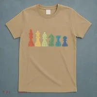 Funny Chess Pieces Board Gift Game Lover Player Themed Chess Gift 9 T-Shirt thumb 5