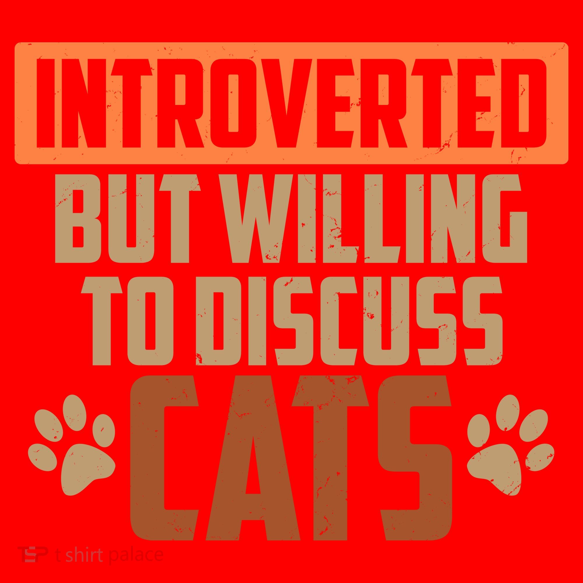 Funny Cat Paws Introverted But Willing To Discuss Cats Santa Hat