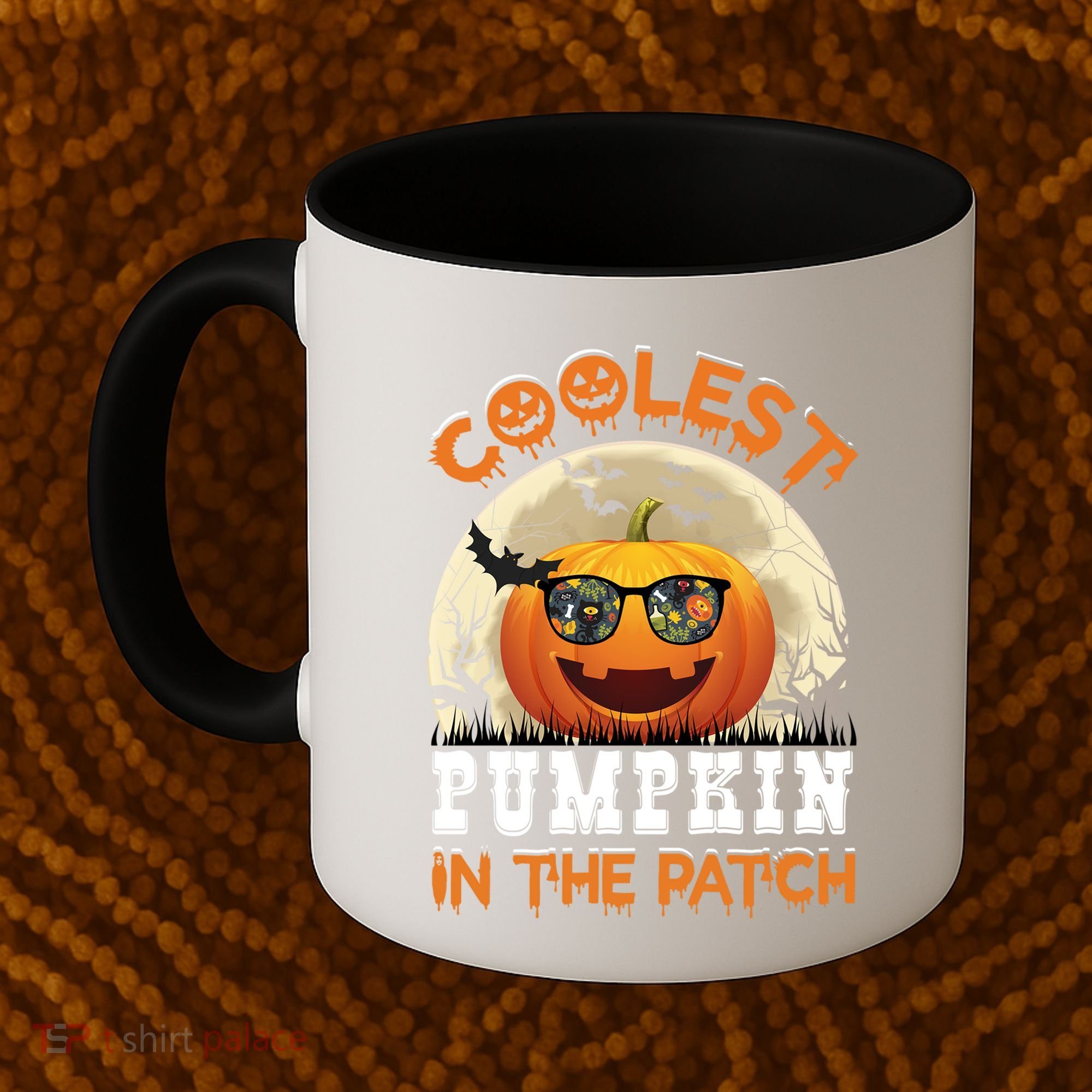 Funny Coolest Pumpkin In The Patch Halloween Graphic Gift Coffee Mug