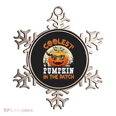 Funny Coolest Pumpkin In The Patch Halloween Graphic Gift Ornament