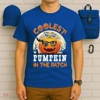 Funny Coolest Pumpkin In The Patch Halloween Graphic Gift T-Shirt thumb 6