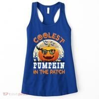 Funny Coolest Pumpkin In The Patch Halloween Graphic Gift Women's Tank Top thumb 0