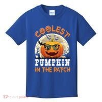 Funny Coolest Pumpkin In The Patch Halloween Graphic Gift Kids T-Shirt thumb 0
